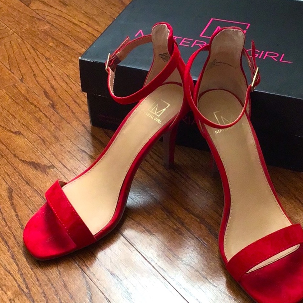 Material Girl Red Heels